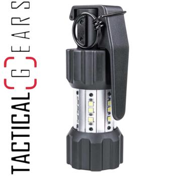 NEXTORCH ND30B TAKTISCHER-ELEKRONISCHER-IRRITATIONSKÖRPER MIT HOLSTER 11.000 LUMEN STROBOSKOPBLITZ UND 130DB  ALARMSIGNAL
